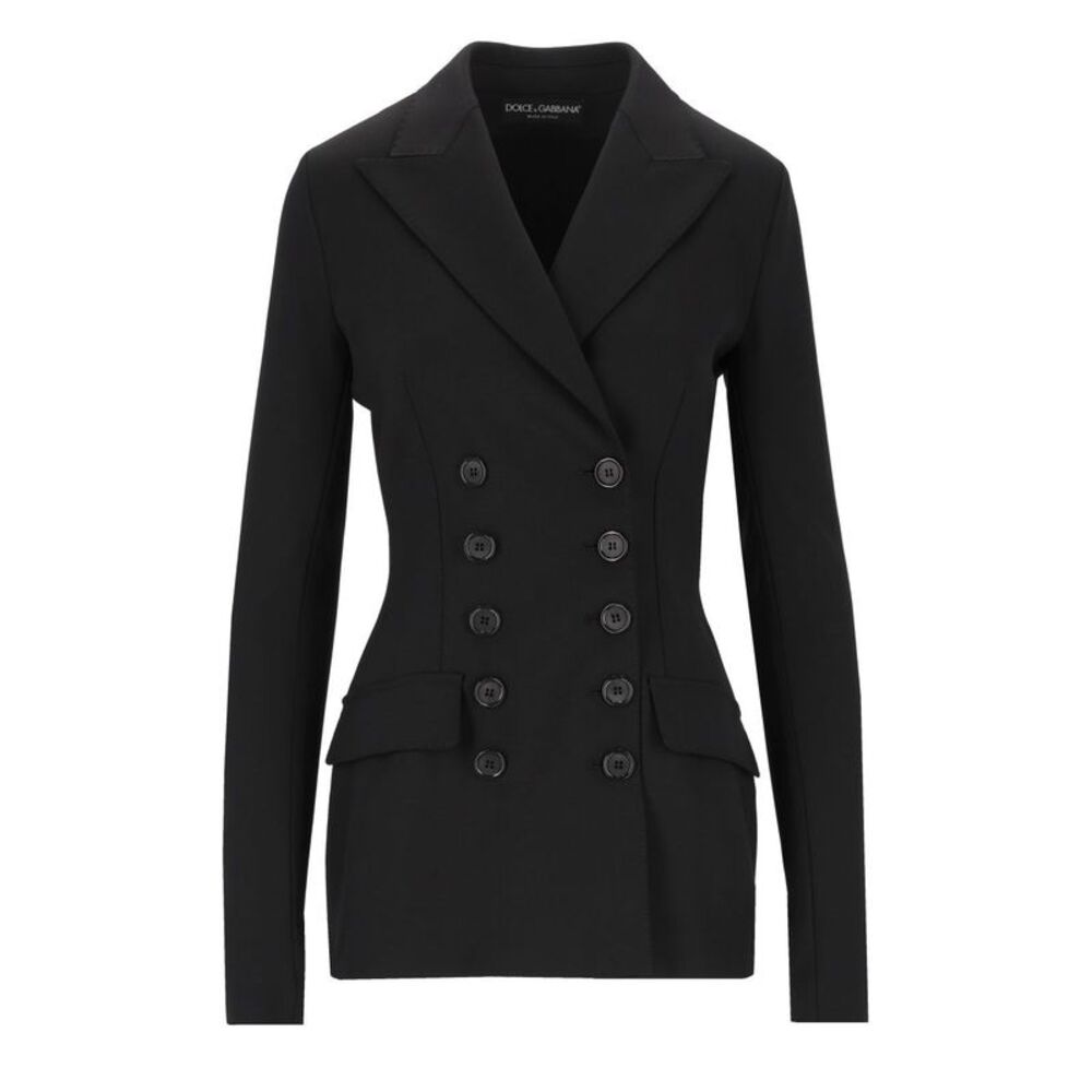 Dolce & Gabbana Women Double-Breasted Stretch Blazer